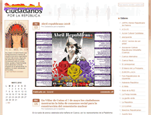 Tablet Screenshot of ciudadanosporlarepublica.com